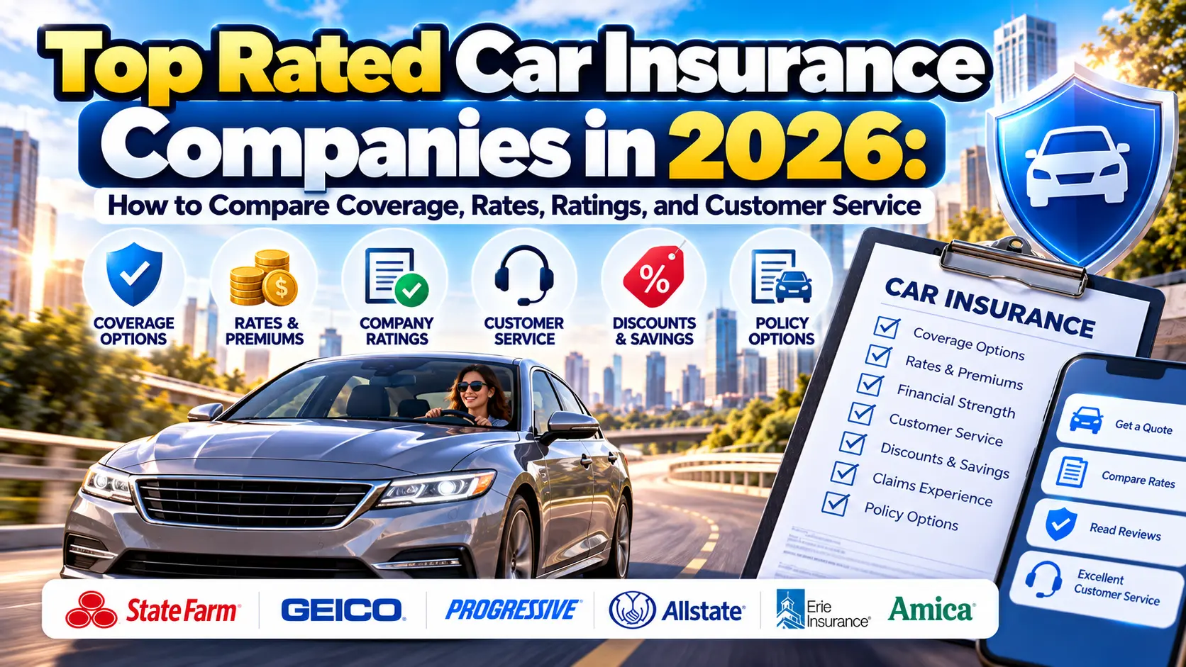 Top Rated Car Insurance Companies